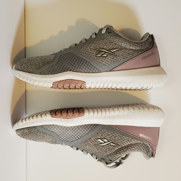 Reebok Flexagon Force Gray Running Shoes - US Women's Size 7 - Picture 5 of 8